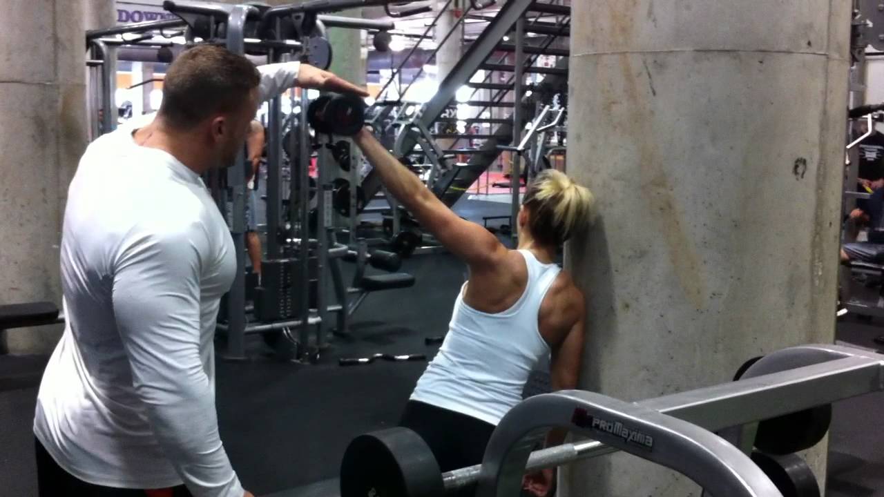 Women Fitness Training: Get Sculpted Shoulders - YouTube